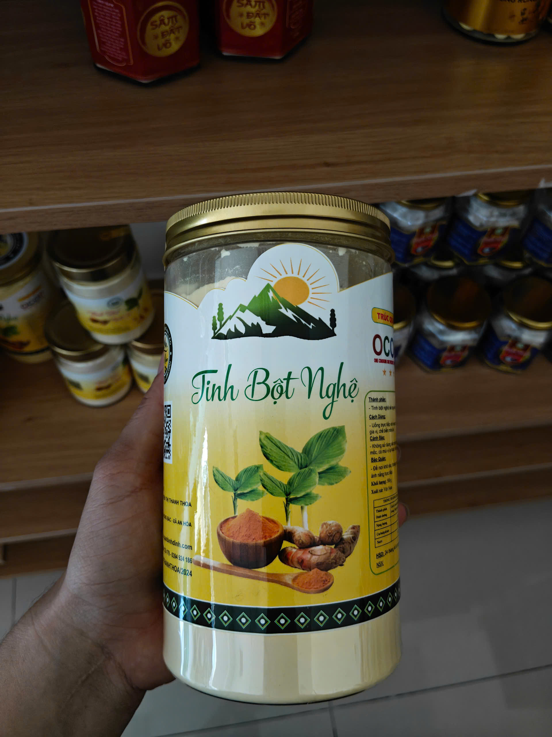 Tinh Bột Nghệ (500gram)